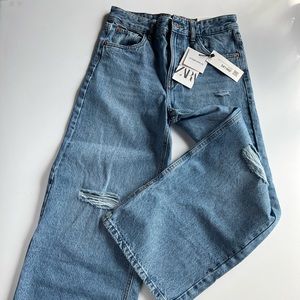 Zara kids extreme wide leg jeans size 13/14